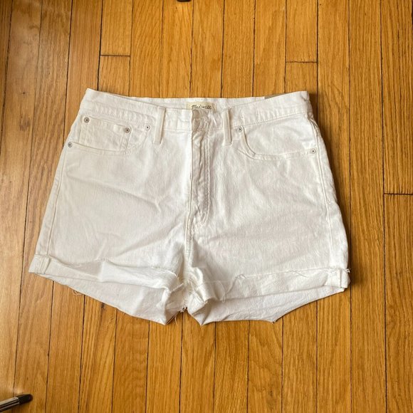 White Madewell Shorts NWT - Picture 3 of 3
